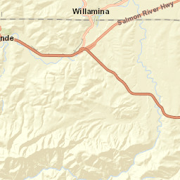 7645 Red Prairie Road, Sheridan, OR 97378 Street Map