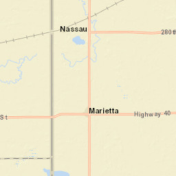 48500-48598 164th Street Revillo SD Street Map