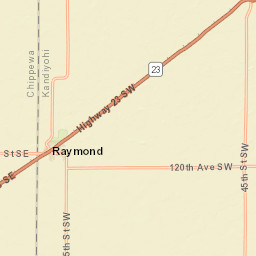 5525-5999 County Rd 5 SW Willmar Street Map