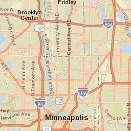 5984-5998 Earle Brown Dr Brooklyn Center MN Street Map