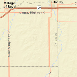 Wisconsin 29 Trunk, Stanley, WI 54768 Street Map
