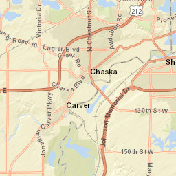 3899 145th Street West, Shakopee, MN Street Map