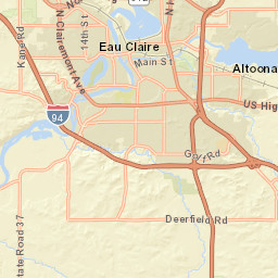 3310 Remington Rd Eau Claire WI Street Map