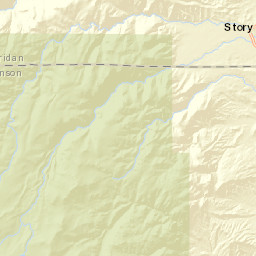 32 N Piney Rd Story WY 82842 Street Map