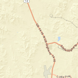 U.S. 16, Gillette, WY 82716, USA Street Map