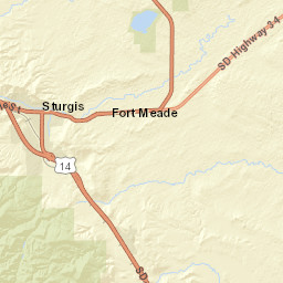 1068-1098 Main St Sturgis SD 57785 Street Map