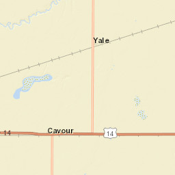 US-14 Cavour SD 57324 America Street Map