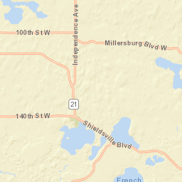 15550 Shieldsville Boulevard, Faribault, MN Street Map