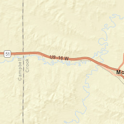 100-206 Johnson Street, Moorcroft, WY Street Map