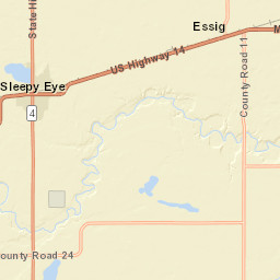 129-145 Main Street East Sleepy Eye Street Map