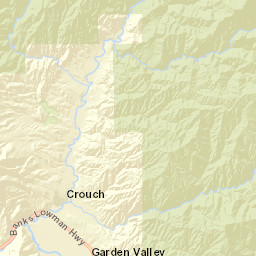 1001-1019 Banks Lowman Road, Garden Valley, ID Street Map