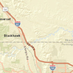 7174-7294 Peaceful Pines Road, Blackhawk Street Map