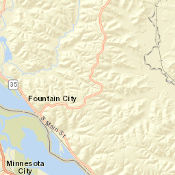 Highway 95, Fountain City, WI 54629, USA Street Map