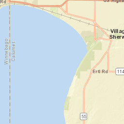 Harrison, WI, USA Street Map