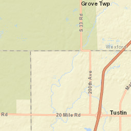 19090 West Marion Road, Tustin, MI 49688 Street Map