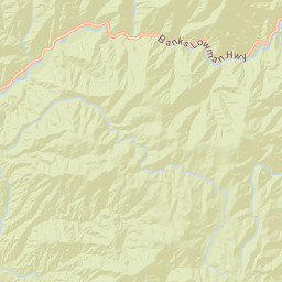 Banks Lowman Road, Boise National Forest Street Map