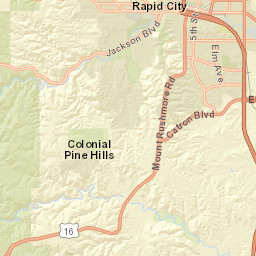 3410 Skyline Dr Rapid City SD 57701 Street Map