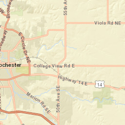 412 10th Ave NE Rochester MN Street Map