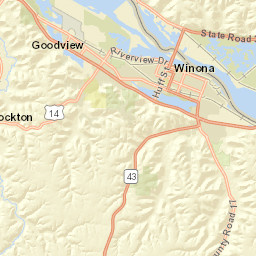 1033 Glen Echo Road Winona MN 55987 Street Map