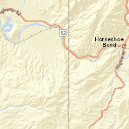 438 Highway 55, Horseshoe Bend, ID Street Map