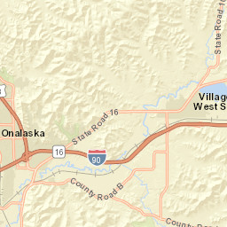Jostad Coulee Road, West Salem, WI Street Map