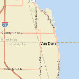 U.S. 41 & County Road North, Eldorado Street Map
