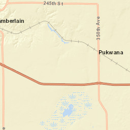 Saline Street Pukwana SD 57370 Street Map