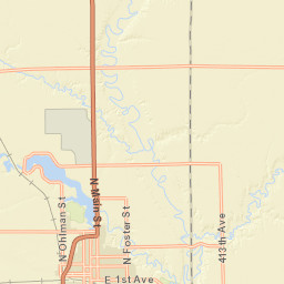 603 North Main Street Mitchell SD Street Map