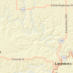 201 Parkway Avenue North, Lanesboro, MN Street Map