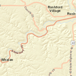 28372 MN-43 Rushford Village MN Street Map