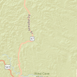 Wildlife Loop Road Fairburn SD Street Map