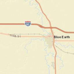 11749-12083 380th Avenue Blue Earth Street Map