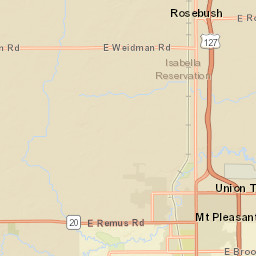 1435 West Pickard Road, Mount Pleasant, MI Street Map