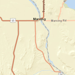 Marsing ID 83639 America Street Map