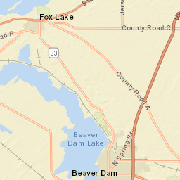 W10437 County Road G, Beaver Dam Street Map