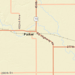 600-798 West Sanborn Street, Parker, SD Street Map