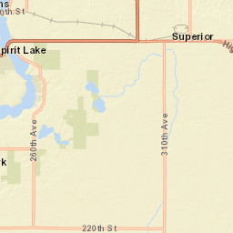 2980-2994 150th St Spirit Lake IA Street Map