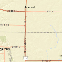 3099 Chestnut Avenue, Rock Valley, IA Street Map