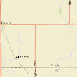 320th Street Orchard IA 50460 Street Map