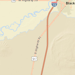 72 Riverside Road South Blackfoot ID Street Map