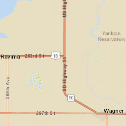 388th Avenue, Ravinia, SD 57356, USA Street Map