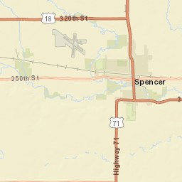 3700-3798 190th Ave Spencer IA Street Map