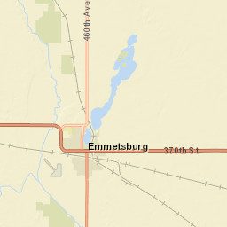 33939-33999 N Huron Rd Emmetsburg Street Map