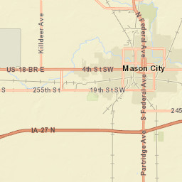 1750-1758 Springview Drive Mason City IA Street Map