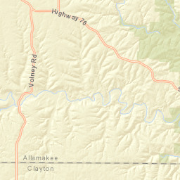 Old Junction Drive, Harpers Ferry, IA Street Map