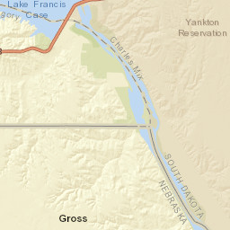 U.S. 281, Lake Andes, SD 57356, USA Street Map
