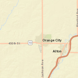 3500-3598 8th Street Southwest, Orange City Street Map