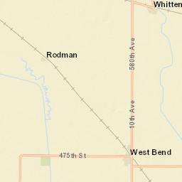5201-5299 440th St West Bend IA Street Map