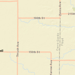 22232 150th St Dougherty IA 50433 Street Map