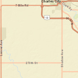101 South Main Street Charles City IA Street Map